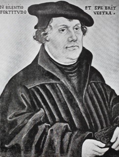 Martin Luther Was A German Professor Of Theology