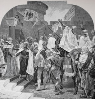 Frederick Ii Is In Marburg