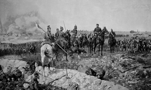 The Battle Of Mars-La-Tour Took Place On August 16, 1870 During The Franco-Prussian War Near The Town Of Mars-La-Tour In Northeastern France. General Moltke Is Waiting For The Prussian Troops