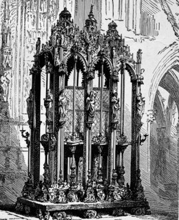 Shrine Of St. Sebaldus Containing His Relics In The Sebalduskirche At Nuremberg