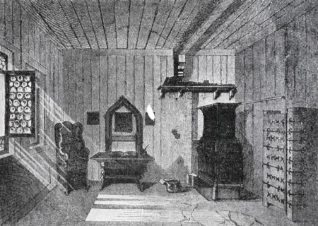 The Room Of Martin Luther At The Wartburg