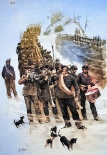 Firemen'S Pageant In 1889