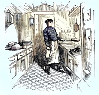 Scene On An English Emigrant Ship