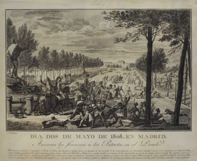 The French murder the Spaniards at the Prado.