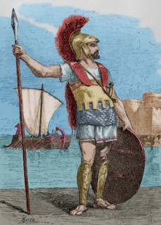 Carthaginian soldier.