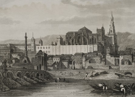 View of the Mosque and the Alcazar.