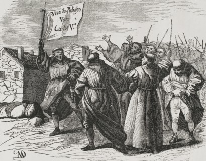 Monastic uprising.