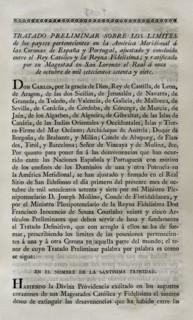 First Treaty of San Ildefonso.