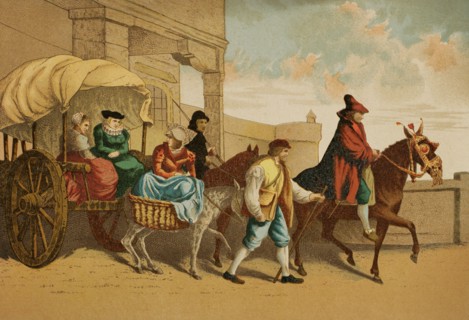 Customs of the French bourgeoisie in the 16th century.