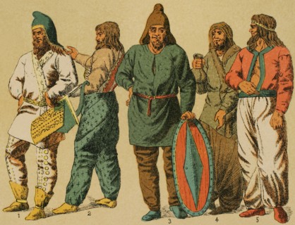 Scythians and Parthians.