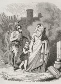 The Trojan War. Troy destroyed.