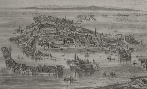 General view of Venice.