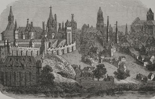 Buda in the Middle Ages.