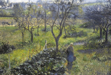Garden at Val Hermeil.