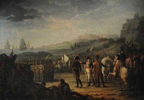 Marquis of La Romana and his troops set sail.
