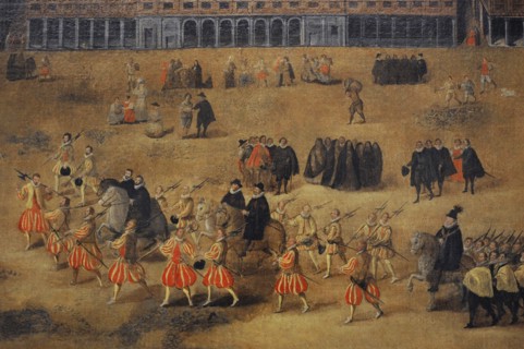 Perspective of the Main Square.