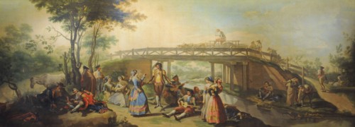 Dance beside the Bridge over the Manzanares Channel.