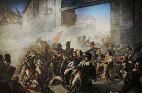 Death of Daoiz and Defence of Monteleon Park.