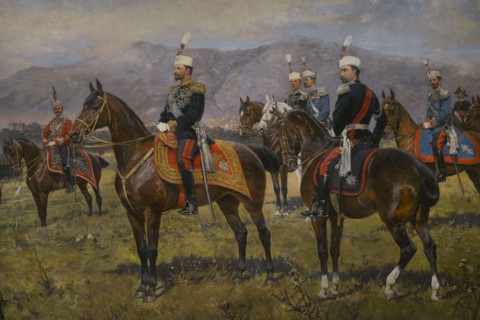 Prince Ferdinand on Manoeuvres.