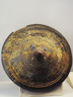 Wickerwork shield, called Po.