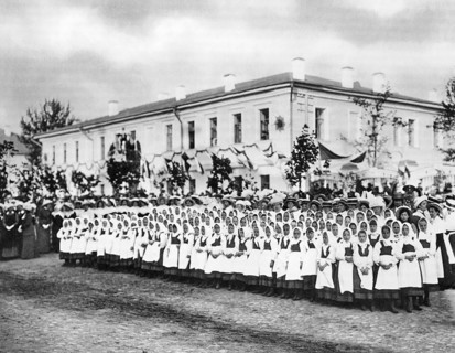 Kostroma exhibition in honor of the 300th anniversary of the Romanov dynasty 1913