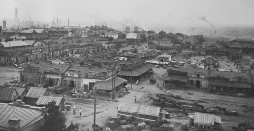 Aerial view of prerevolutionary Yuzovka