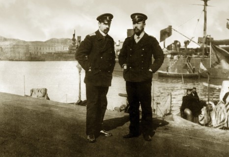 Konstantin and Maximilian von Schulz in Port Arthur circa 1904