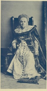Princess Nadezhda Dmitrievna Beloselskaya in 17th-century boyarina's attire circa April 1903