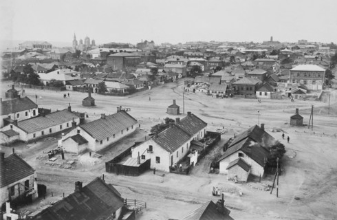 Aerial photo of Pre-revolutionary Yuzovka