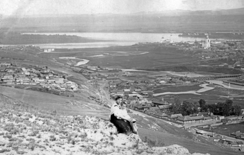 Panorama of the eastern part of Krasnoyarsk