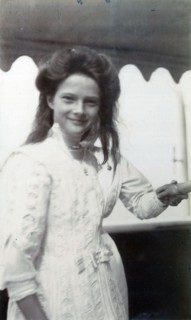 This photo of Grand Duchess Tatiana Nikolaevna of Russia in 1906
