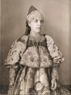 Girl in traditioinal dress