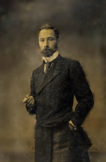 Artist Vladimir Iliodorovich Rossinsky circa  1898