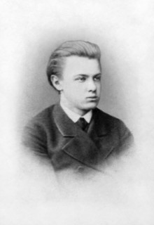 Professor of Pediatrics of the Military Medical Academy Alexander Nikolaevich Shkarin during his studies at the Imperial Medical and Surgical Academy circa  before 1900