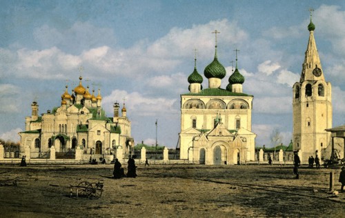 Cathedral Square in Vyazniki circa  1913