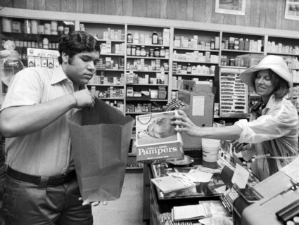 Edith Irving Buying Pampers