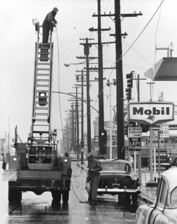 Utility Crew Working