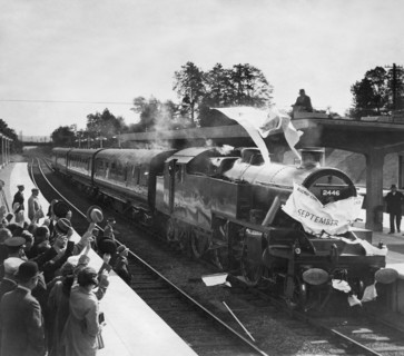 Train Station Celebration