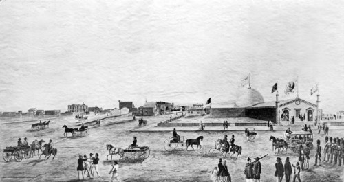 Downtown San Francisco In 1858