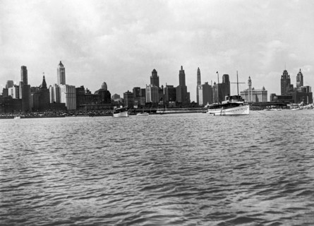 View Of Chicago From The Lake