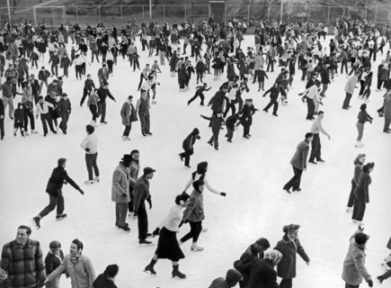 Wollman Rink In Central Park