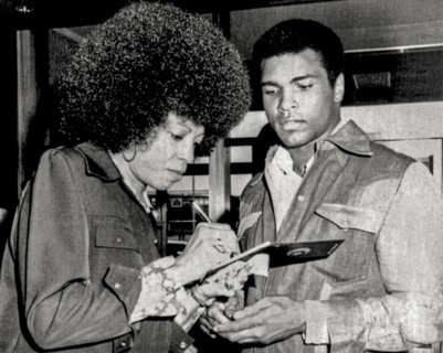 Muhammad Ali and Angela Davis