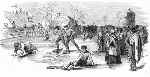 Snow Shoe Hurdle Race Motreal.