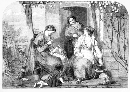 Straw Plaiting Near St Albans.