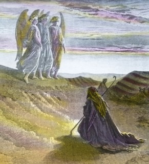 Abraham And The Three Angels.