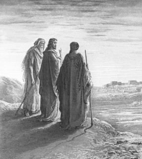 The Disciples On The Way To Emmaus.
