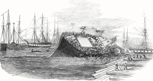 Catastrophe At A Ship Launch At Hull Named Dowthorpe.