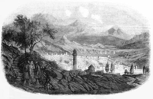 The City Of Kars In Asiatic Turkey.