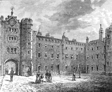 Courtyard Of St James's Palace.