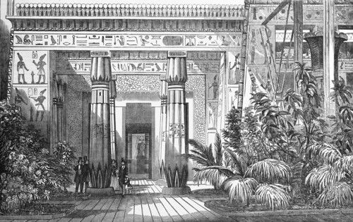 The Crystal Palace, Egyptian Court, entrance To The Tomb Of Beni Hassan.
